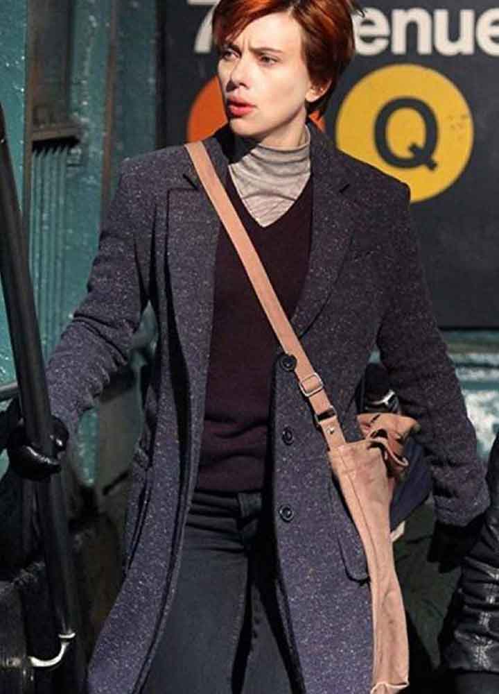 MARRIAGE STORY (NICOLE BARBER) SCARLETT JOHANSSON WOOL COAT